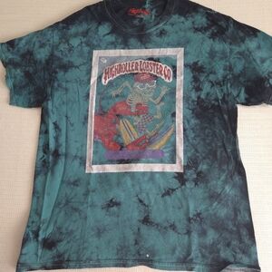 Tie Dye Maine High Roller Lobster Co Shirt  Large Awesome Graphics